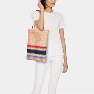 🆕️👜Universal Thread Woven Tote Handbag - R/W/B